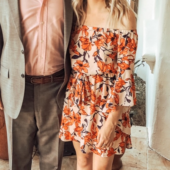 Lulus | Blushing Blooms Floral Dress - Picture 3 of 3